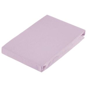 Dieter Knoll ELASTICKÉ PROSTĚRADLO, žerzej, růžová, 100/220 cm obraz