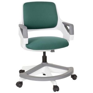 MID.YOU OTOČNÁ ŽIDLE PRO MLÁDEŽ, struktura, petrolej obraz