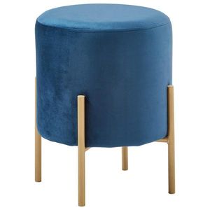 Xora TABURET, kov, textil, 35/42/35 cm obraz