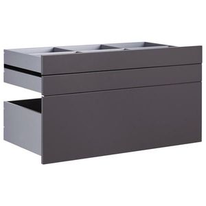 Hom`in SADA ZÁSUVEK, antracitová, 90, 9/50, 3/46, 8 cm obraz