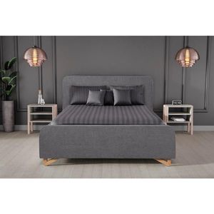 MID.YOU ČALOUNĚNÁ POSTEL, 180/200 cm, antracitová obraz