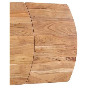 Livetastic PŘÍDAVNÁ DESKA, akácie, černá, barvy akácie, 90/45/3, 5 cm obraz