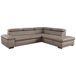 Sit & More ROHOVÁ SEDAČKA, textil, hnědá obraz