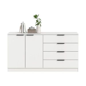 Livetastic KOMODA, bílá, 148/80/35 cm obraz