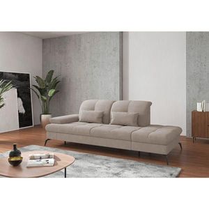 Sit & More LENOŠKA, textil, šedobéžová obraz