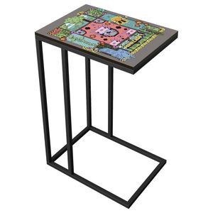 Minecraft ODKLÁDACÍ STOLEK, černá obraz