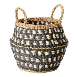 KOŠ přírodní barvy, černá obraz