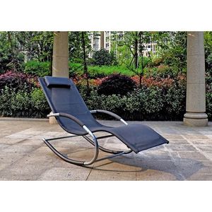 Gardenson HOUPACÍ LEHÁTKO, černá, barvy stříbra obraz