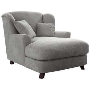 Sit & More XXL KŘESLO, textil, kompozitní dřevo, barvy stříbra obraz