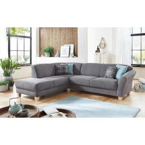 Sit & More ROHOVÁ SEDAČKA, textil, šedá obraz