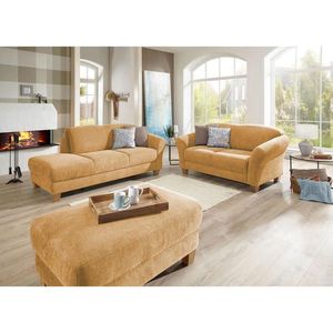 Sit & More LENOŠKA, textil, hořčicově žlutá obraz