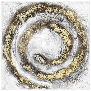 Monee OLEJOMALBA, abstraktní, 30/30 cm obraz