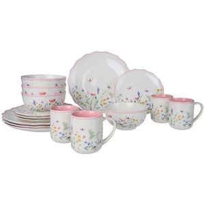 Landscape KOMBINOVANÁ SOUPRAVA 16dílné, porcelán (new bone china) keramika obraz