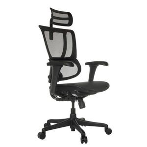 MID.YOU OTOČNÁ ŽIDLE, síť, černá obraz