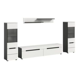 Livetastic OBÝVACÍ STĚNA, bílá obraz