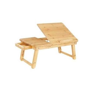 Boxxx STŮL NA NOTEBOOK, přírodní barvy, světle hnědá, 66-75/35/21-29 cm obraz