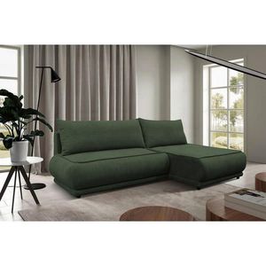 MID.YOU ROHOVÁ SEDAČKA, textil, tmavě zelená obraz