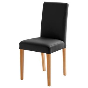 Carryhome ŽIDLE, černá, barvy buku obraz