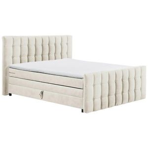 MID.YOU POSTEL BOXSPRING, 180/200 cm, krémová obraz