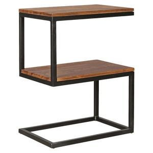 MID.YOU ODKLÁDACÍ STOLEK, sheesham, barvy sheesham obraz