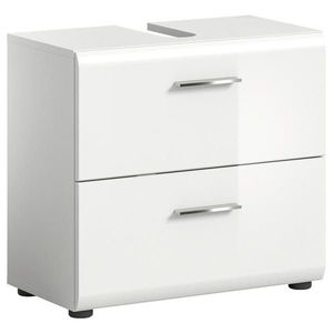 MID.YOU SKŘÍŇKA POD UMYVADLO, vysoce lesklá bílá, bílá, 60/55/30 cm obraz