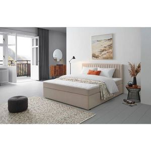 MID.YOU AMERICKÁ POSTEL, 180/200 cm, krémová obraz