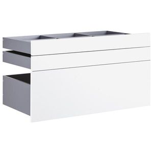 Hom`in SADA ZÁSUVEK, bílá, 90, 9/50, 3/46, 8 cm obraz