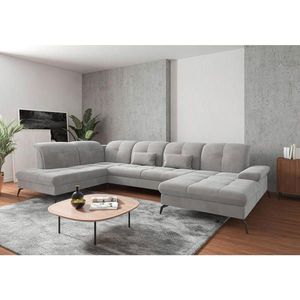 Sit & More SEDACÍ SOUPRAVA, textil, barvy stříbra obraz