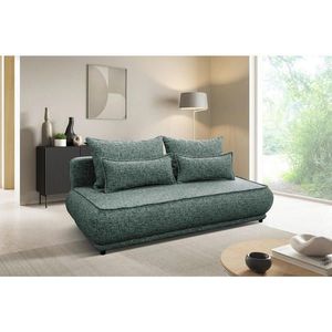 MID.YOU ROZKLÁDACÍ POHOVKA, textil, zelená obraz