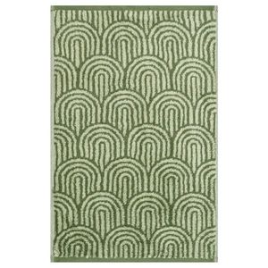 Cawoe RUČNÍK, 50/100 cm, přírodní barvy, barvy zlata, lesní zelená obraz