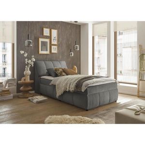 MID.YOU AMERICKÁ POSTEL, 120/200 cm, barvy grafitu obraz