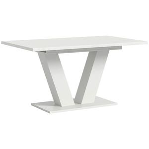 MID.YOU VÝSUVNÝ STŮL, bílá, 150-190/90/76 cm obraz