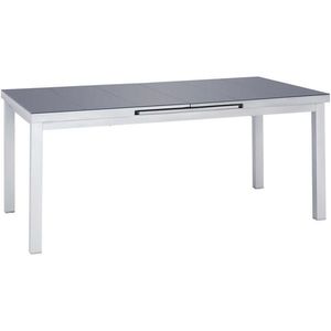 Ambia Garden ZAHRADNÍ STŮL, kov, sklo, 180-240/100/76 cm obraz