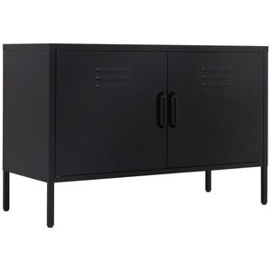MID.YOU NÍZKÁ KOMODA, černá, 100/64/40 cm obraz