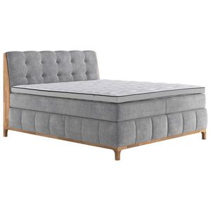 MID.YOU POSTEL BOXSPRING, 180/200 cm, barvy stříbra obraz