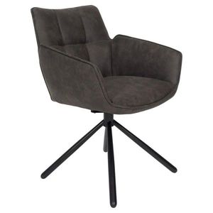 SetOne by Musterring ŽIDLE S PODRUČKAMI, mikrovlákno, šedá obraz