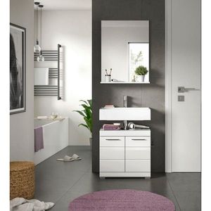 MID.YOU KOUPELNA vysoce lesklá bílá obraz