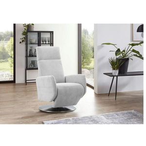 Sit & More RELAXAČNÍ KŘESLO, textil, světle šedá obraz