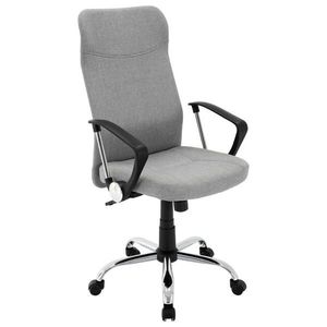 MID.YOU OTOČNÁ ŽIDLE, tkaná látka, světle šedá obraz