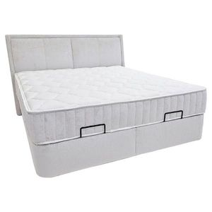 Hom`in POSTEL BOXSPRING, 180/200 cm, bílá obraz