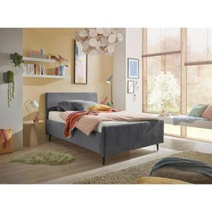 MID.YOU ČALOUNĚNÁ POSTEL, 120/200 cm tmavě šedá obraz