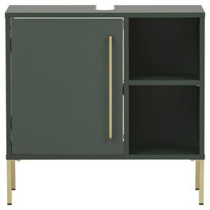 Stylife SKŘÍŇKA POD UMYVADLO, lesní zelená, 65, 3/63, 3/33, 1 cm obraz