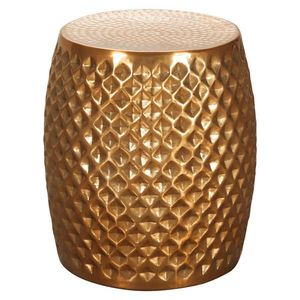 MID.YOU ODKLÁDACÍ STOLEK, barvy zlata obraz