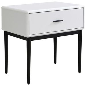 Livetastic NOČNÍ STOLEK, bílá, 54/55/40 cm obraz