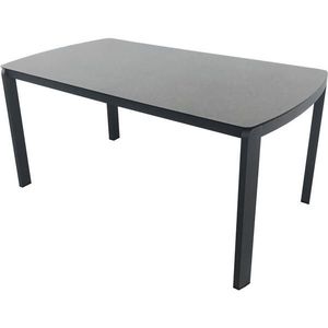 Amatio ZAHRADNÍ STŮL, kov, sklo, 160/90/75 cm obraz