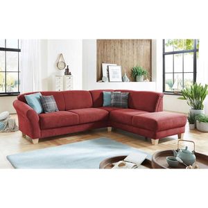 Sit & More ROHOVÁ SEDAČKA, textil, červená obraz