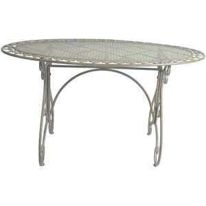 ZAHRADNÍ STŮL, kov, 137/81 cm obraz