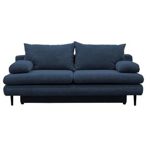 P & B ROZKLÁDACÍ POHOVKA, textil, tmavě modrá obraz