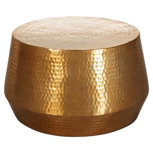 MID.YOU ODKLÁDACÍ STOLEK, barvy zlata obraz