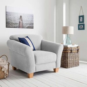 Sit & More KŘESLO, textil, barvy stříbra obraz